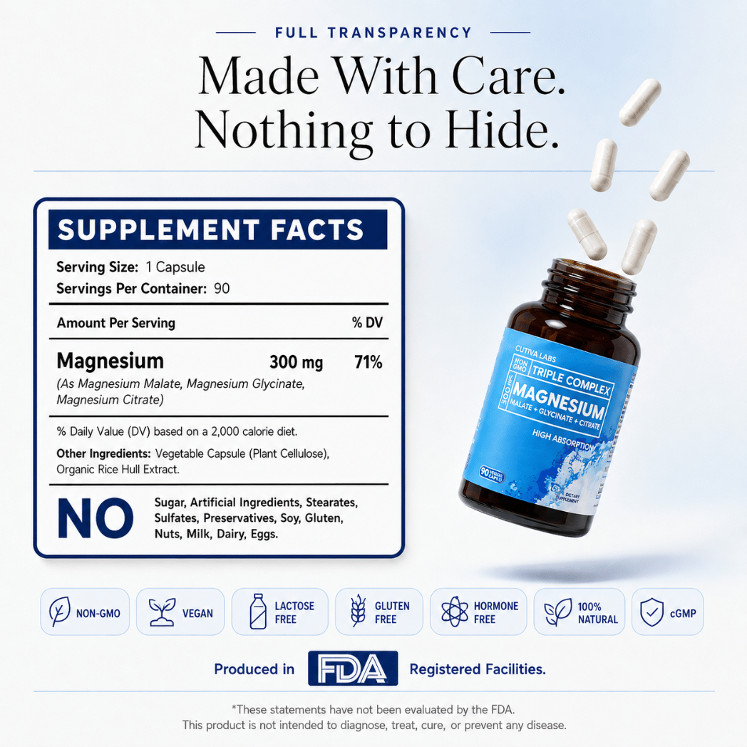 Replenish the Mineral Long-Term Acid Reducers Quietly Drain — with TriMag Complex™