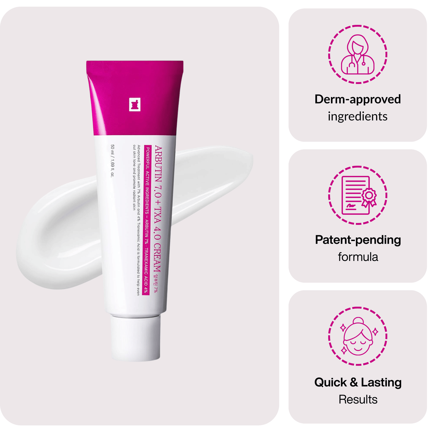 Arbutin 7% + TXA 4% Brightening Cream